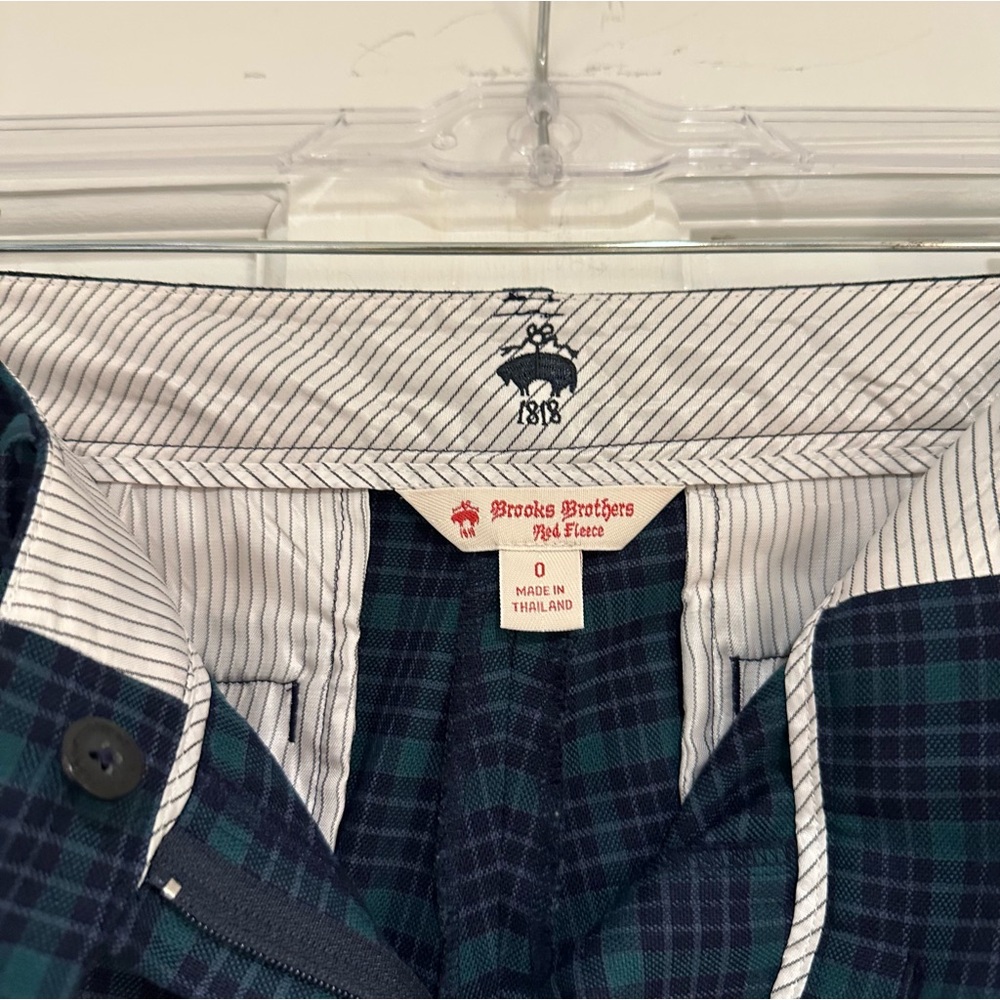 Brooks Brothers Wool Plaid Pants.